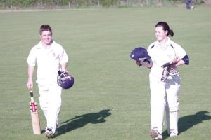 Me and Jacob - Not out against South North 3rd